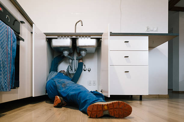 Professional Drain Cleaning technician working in Peachtree Corners, GA